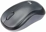Logitech M220 SILENT Mouse Wireless, 2,4 GHz con Ricevitore USB, Tracciamento Ottico 1000 DPI, Durata Batteria di 18 Mesi, Ambidestro, Compatibile con PC, Mac, Laptop - Grigio
