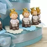 Viale Magico Piccolo Principe Con Corona Statuina Torta Bomboniere (Torta Bomboniere, 90)