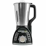 Cecotec Cecomix Compact - Robot da cucina multifunzione, trita e cucina, con 2,8 l di capacità, temperatura fino a 120º C, 3 velocità e timer fino a 60 minuti - Cecomix Compact