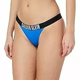 Calvin Klein Slip Bikini Brasiliana Donna Stile Brasiliana, Blu (Dynamic Blue), L