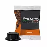 CAFFÈ TORALDO | Compatibile A Modo Mio* | CAPSULE | Caffè Selezionato, Tostato e Torrefatto in Italia | Eccellenza del Caffè Napoletano (Miscela Cremosa, 100 Unità)
