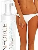 NYK1 TanForce Autoabbronzanti Per Il Corpo E Viso, Schiuma Per Autoabbronzante Corpo Per Un Naturale Auto Bronzante Donna E Uomini