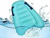 DUOJIN Bodyboard Gonfiabile Galleggiante Tavola da Surf, Tavoletta per Nuoto, con Maniglie per Adulti Bambini (Blu)