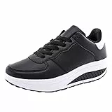 Scarpe Basculanti Donna Uomo Running Sneakers Fitness Ginnastica Schiena Dimagranti Sportive Comode Economica Moda all'Aperto Jogging Palestra Tennis Basket Leggero Respirabile Outdoor