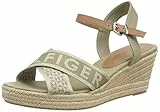 Tommy Hilfiger Tommy Webbing Sandalo con Zeppa Bassa, Espadrillas Donna, Woodridge, 40 EU