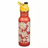 Klean Kanteen Classic Narrow - Borraccia con margherita, 532 ml