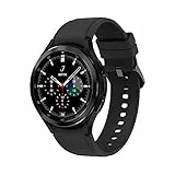 Samsung Galaxy Watch4 Classic 46mm SmartWatch Acciaio Inox, Ghiera Rotante, Monitoraggio Benessere, Fitness Tracker, 2021, Nero [Versione Italiana]