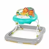 Bright Starts Zig Zag Zebra, girello per bambini, con telaio facilmente ripiegabile per riporlo, età 6 mesi +