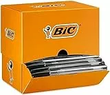 BIC Cristal Original, Penne Nere a Sfera, Punta Media (1 mm), Confezione 150 Unità, Cancelleria Ufficio e Business 'esclusiva amazon'