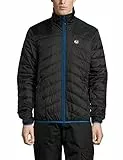 Ultrasport Advanced Giacca da Uomo Loke, Quattro Stagioni, per il Tempo Libero, Trapuntata, Nero/Blu, S