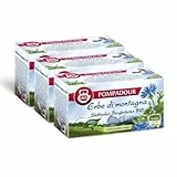 Pompadour, Infuso Erbe di Montagna dell'Alto Adige Bio, 60 Filtri (3 Confezioni da 20 Filtri), Delizioso e Profumato, 100% Biologico, Senza Lattosio, Glutine e Allergeni, Vegan