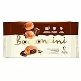 Matilde Vicenzi - Bocconcini di Pasta Sfoglia, Croccanti e Delicati, Snack Dolce di Raffinata Pasticceria Ripieno di Crema al Cioccolato, Confezione da 100 gr