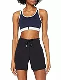AURIQUE Pantaloncini Sportivi Donna, Nero, 46