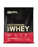 Optimum Nutrition Gold Standard 100% Proteine Del Siero Di Latte Polvere, Deliziosa Fragola - 4540 g