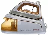 Ufesa Steam Ultra – Ferro da Stiro a Caldaia, 2400 W, Piastra in Ceramica, Cartuccia Anticalcare, Vapore Variabile