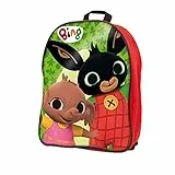 Liscianigiochi- Bing Zainetto Costruzioni Baby Gioco per Bambini, Colore Rosso, size#1.value, 76611