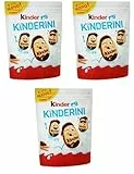 Novità KINDERINI KINDER 3 Buste da 250g di Biscotti a forma di ovetto kinder