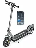 ALLMOVE X10 PRO 10' Monopattino Elettrico Adulto, 500W Scooter Elettrico Autonomia 45km & 25km/h, Grande Display a LED, Monopattino Elettrico con APP e Sistemi di Freno Triplo
