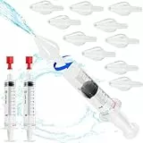 ITALSOLUTIONS Kit Lavaggio Nasale Bambini e Adulti - Set Irrigatore Nasale - 10 Olive Nasali per Lavaggi Neonato (10 Olive 2 Siringhe 2 Tappini)