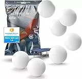 TK Gruppe Timo Klingler 12x palline da ping pong bianche palline da ping pong palline da ping pong 40 mm ping pong per allenamento e competizione - ping pong indoor e outdoor