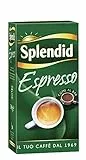 Splendid - Caffè Macinato Gusto Espresso - Miscela per Macchina Caffè Espresso - 12 Confezioni da 500 gr (Totale 6 Kg)