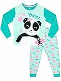 Harry Bear Pigiama per Ragazze Panda Verde 11-12 Anni