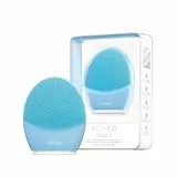 FOREO LUNA 3 pelle mista - Spazzola pulizia viso - Massaggio viso hi-tech rassodante - Ultraigienico - Esfoliante viso da viaggio - Testina in silicone per una pelle pulita - Collegabile all’app