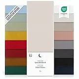 Blumtal Lenzuolo con Angoli Singolo in Microfibra, Lenzuola Letto Singolo con Angoli Elasticizzati, Lenzuolo Sotto, 90 x 190 x 40cm - 1 Pezzo, Avorio