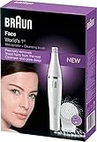 Braun Face Spa, Epilatore VisoDonna, Accessori Inclusi, Ideale per la Pulizia del Viso, 100% impermeabile, Depilatore Donna Idea Regalo, 810 Bianco