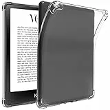 TQQ Cover Kindle 11 Generazione, Custodia Kindle Paperwhite 6,8 Pollici 2021, Ultra Morbida, Flessibile e Trasparente in TPU per Kindle Paperwhite 2023 Custodia