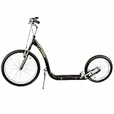 Myfootbike Trip, Monopattino Sportivo Unisex Adulto, Black, 20/16'