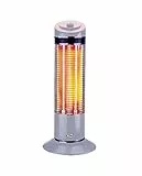 Vinco 70153 stufetta elettrica Stufetta al quarzo Grigio 1200 W