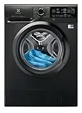 Electrolux EW6SBLACK Lavatrice Slim a Carica Frontale PerfectCare 600 con SensiCare System, 6 kg, Classe C, Argento Scuro [Classe di efficienza energetica C]