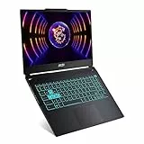 MSI Cyborg 15 A12VE-061IT, Notebook Gaming 15.6' FHD 144Hz, Intel i7-12650H, Nvidia RTX 4050 6GB GDDR6, RAM 16GB DDR5 4800MHz, 1TB SSDPCIe 4, WiFi 6, Win 11 Home, Layout e Garanzia ITA, Nero