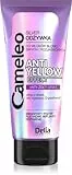 Cameleo - Conditioner Argento - Contro le Scoloriture Gialle - Per Capelli Biondi, Grigi - Protezione UV - Per Uso Quotidiano - Conditioner Viola per Capelli schiariti - Senza Parabeni - 200ml