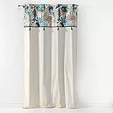Douceur d'intérieur Tenda con occhielli, 140 x 240 cm, colore naturale
