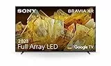 Sony BRAVIA XR, XR-55X90L, Full Array LED, 4K HDR, Google TV, ECO PACK, BRAVIA CORE, Ottimo per PlayStation 5, Aluminium Seamless Edge Design, Modello 2023