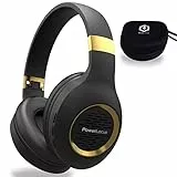 PowerLocus P4 Cuffie Bluetooth Wireless, Cuffie Senza Fili Over-Ear[Autonomica 30 ore] Cuffie con Microfono Incorporato Cuffie Chiuse Bluetooth Auricolare per iPhone, Samsung, iPad, PC, Laptop, TV