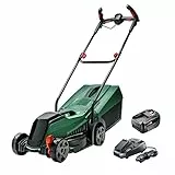 Bosch Home and Garden Rasaerba a batteria CityMower 18V-32-300 (18 Volt, 1 batteria, larghezza di taglio: 32 cm, rasa fino a 300 m², in confezione di cartone)