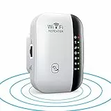 Amplificatore Wifi,Ripetitore Wifi, Extender Wifi,300Mbps/2,4 GHz, Porta LAN, WPS, Modalità AP, Potenzia La Tua Copertura Wi-Fi, Compatibile con Tutti I Modem Router Wifi