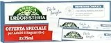 Antica Erboristeria - Dentifricio Family Protezione Completa con Azione Antibatterica, con Menta Piperita e Fluoro - 75 ml x 2