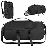 Comius Sharp Borsone Palestra Donna Uomo Borsa Sport, con Scomparto per Scarpe e Scomparto Bagnato, Borsa da Spiaggia, Borsa da Notte, Impermeabile Borsa da Viaggio per Donna e Uomo (A1)
