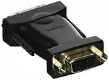 Belkin F2E4162cp Adattatore DVI M / VGA F, Nero