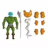 Masters of the Universe Origins - Guardia infiltrata di Eternia, Ascesa degli Snake Men, action figure con accessorio da combattimento e mini fumetto, giocattolo per bambini, 6+ anni, HKM77