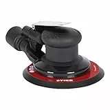 Levigatrice roto-orbitale STIER, EXS-120, lunghezza 187 mm, platorello 150 mm, per rettifica a umido e a secco, con chiusura a strappo e 12.000 giri al minuto