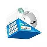 Meross Presa Smart, Presa Intelligente con Monitoraggio Energia, Compatibile con Apple HomeKit, Alexa e Google Home, Presa WiFi Schuko Controllo Vocale e Remoto App, 3840W, 16A, 2,4GHz, 1 Pezzo