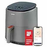 COSORI Friggitrice ad Aria Smart da 3,8L, Cottura Multistadio Preimpostata, Air Fryer Risparmio Energetico, 75-230℃, 1500W, 2-3 Porzioni, Ricette Online, Lavabile in Lavastoviglie, Amazon Exclusive