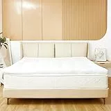 Sweetnight 6 cm Topper Materasso 120x190 Microfibra, Topper Materasso Singolo Extra-Morbido e Facile da Pulire, Supporto Rimovibile, Bianco