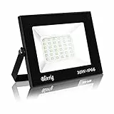 Blivrig 30W faretto led 3000LM Fari LED per Esterno Bianco Caldo 3000K Proiettore, faretti led Impermeabile IP66 per Giardino Cortile, Lampada Luce Potente Super Luminosa