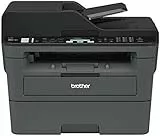 Brother MFC-L2710DN Stampante Multifunzione Laser 4 in 1 Bianco e nero,Velocità di Stampa 30 ppm, Scheda di Rete Cablata (no WiFi),Stampa Fronte/Retro automatica, ADF da 50 Fogli,Display LCD 2 linee
